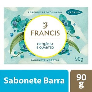 SABONETE FRANCIS VEGETAL ORQUÍDEA E QUARTZO 90G