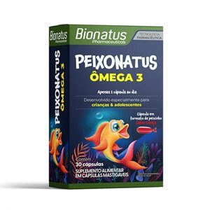 ÔMEGA 3 PEIXONATUS BIONATUS 30 CÁPSULAS