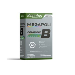 COMPLEXO B - MEGAPOLI BIONATUS 30 COMPRIMIDOS