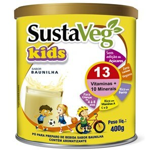 SUSTAVEG KIDS SABOR BAUNILHA 400G