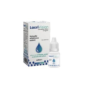 LACRIVISION 5MG/ML SOLUÇÃO OFTÁLMICA 10ML