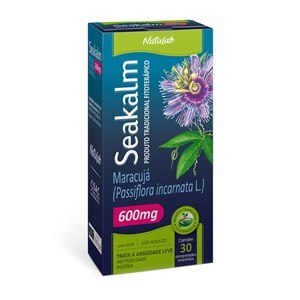 PASSIFLORA - SEAKALM 600MG 30 COMPRIMIDOS