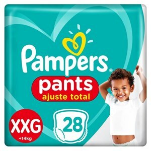 FRALDA PAMPERS PANTS XXG 28 UNIDADES