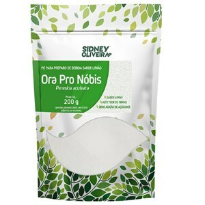 Ora Pro Nóbis Solúvel Sabor Limão 200G Sidney Oliveira