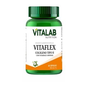 COLÁGENO TIPO II VITAFLEX VITALAB 60 CÁPSULAS