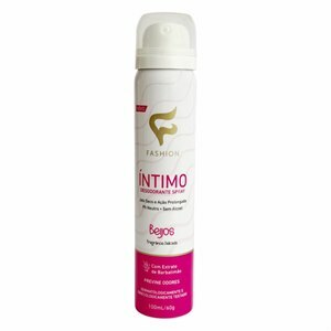 Desodorante Íntimo Spray Feminino Beijos Fashion 100ml   