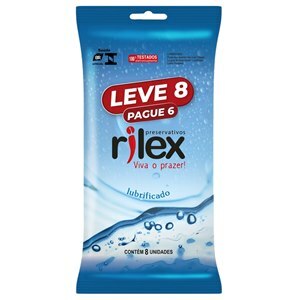 Preservativo Rilex Lubrificado Leve 8 Pague 6   