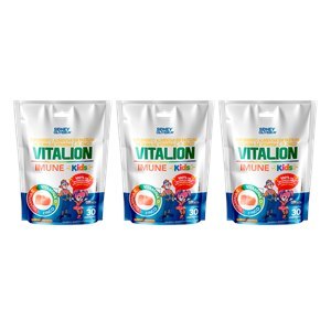 VITALION IMUNE KIDS 30 GOMAS SIDNEY OLIVEIRA  - 3 UNIDADES