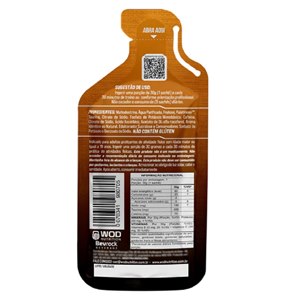 Energy Gel + Cafeína + Taurina Wod Run Caramelo Salgado 30g