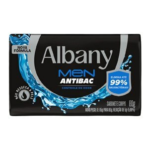 Sabonete Albany Men Antibac Controle De Odor 80g