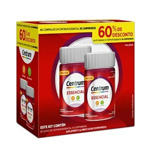 Centrum Essentials Kit 30 Comprimidos + 30 Comprimidos 60%Off