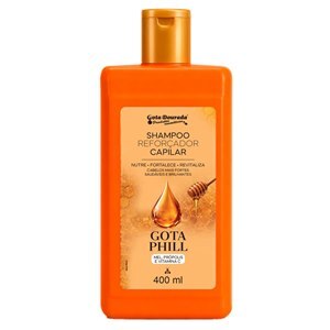 Shampoo Gota Dourada Phill Reforçador Capilar 400ml
