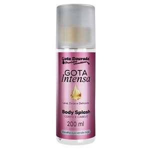 Body Splash Gota Dourada Intensa 200ml