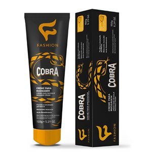 CREME DE MASSAGEM VENENO DE COBRA 150G