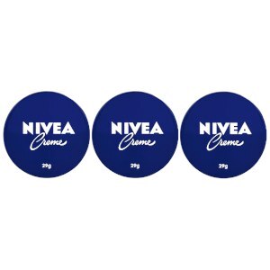 CREME HIDRATANTE NIVEA LATA 29G - 3 UNIDADES