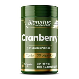 CRANBERRY BIONATUS 500MG 30 CÁPSULAS