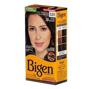 TINTURA BIGEN PRETO NATURAL Nº 58