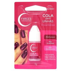 COLA PARA UNHAS POSTIÇAS FHACES INSTANTÂNEA 3G 