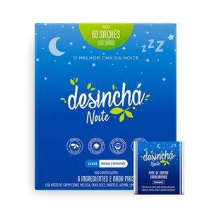 DESINCHÁ NOITE FRUTADO E ENVOLVENTE 60 SACHÊS