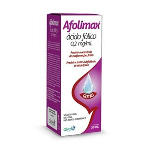 Ácido Fólico - Afolimax 0,2Mg/Ml Gotas 30Ml