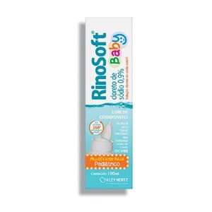 CLORETO DE SÓDIO 0,9% - RINOSOFT BABY SPRAY 100ML