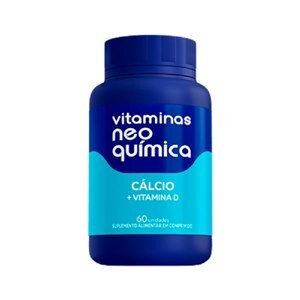 VITAMINAS NEO QUÍMICA CÁLCIO + D 60 COMPRIMIDOS 