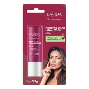 PROTETOR LABIAL FPS30 BY CLARA BRASIL  SABOR CEREJA RAHDA 3,3G