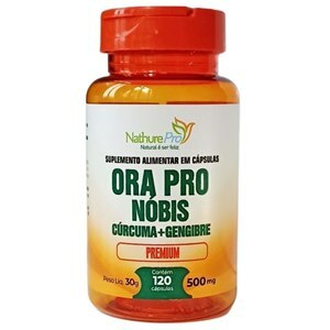 ORA PRO NÓBIS CÚRCUMA+GENGIBRE NATHUREPRO 120 CAPS