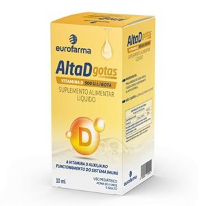 VITAMINA D - ALTA D 500UI GOTAS 10ML