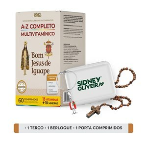 A - Z Completo Multivitamínico Bom Jesus De Iguape 60 Comprimidos Sidney Oliveira