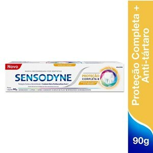 CREME DENTAL SENSODYNE PROTEÇÃO COMPLETA+ ANTI-TÁRTARO 90G