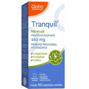 PASSIFLORA - TRANQUIL 260MG 20 COMPRIMIDOS 