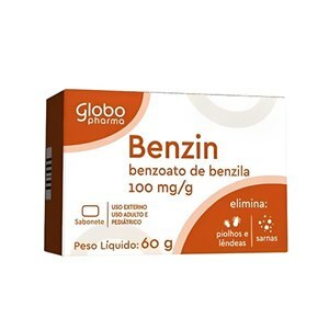 BENZOATO DE BENZILA  - SABONETE BENZIN 100MG/G 60G