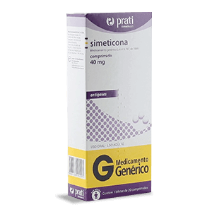 Simeticona 40Mg 20 Comprimidos Prati Donaduzzi
